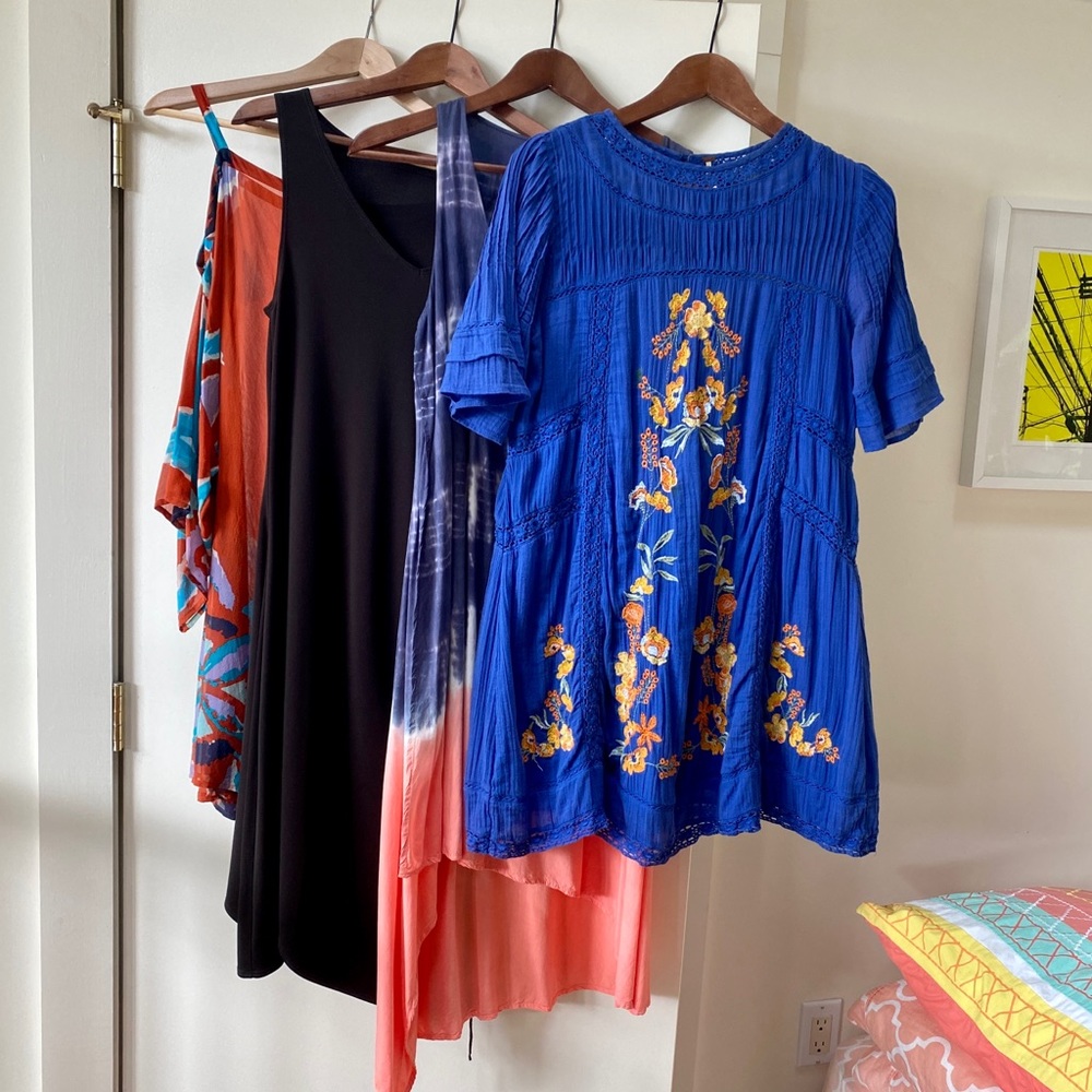 LOT of 4 Dresses Milly Splendid ABS Free People
